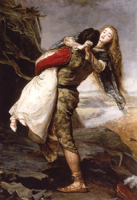 Sir John Everett Millais The crown of love